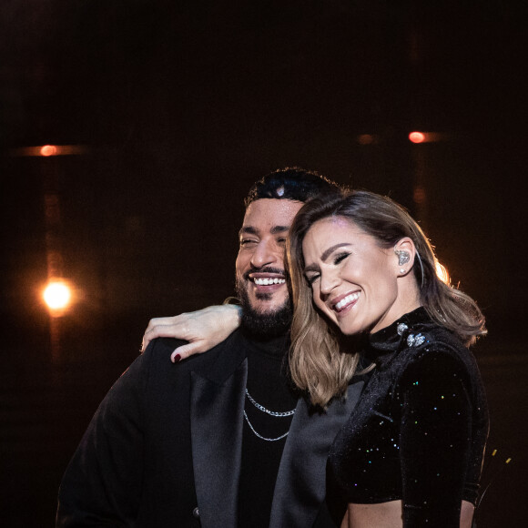 Vitaa et Slimane (Chanson originale "Ca va, Ca vient) - 35ème cérémonie des Victoires de la musique à la Seine musicale de Boulogne-Billancourt, le 14 février 2020. © Cyril Moreau/Bestimage 