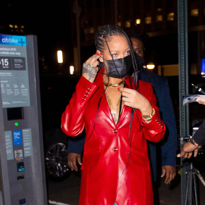 Rihanna à New York, le 6 avril 2021.