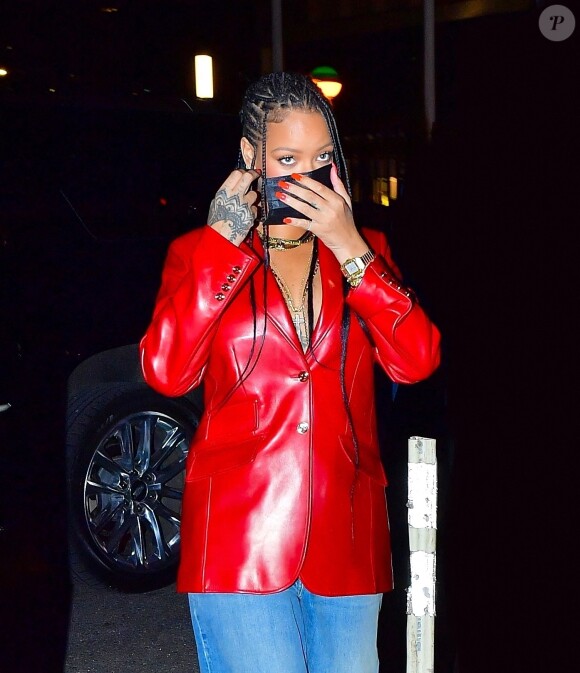 Rihanna à New York, le 6 avril 2021.