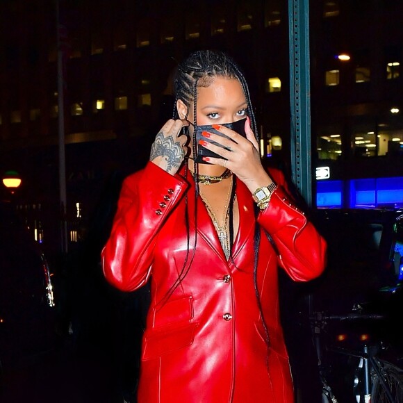 Rihanna à New York, le 6 avril 2021.