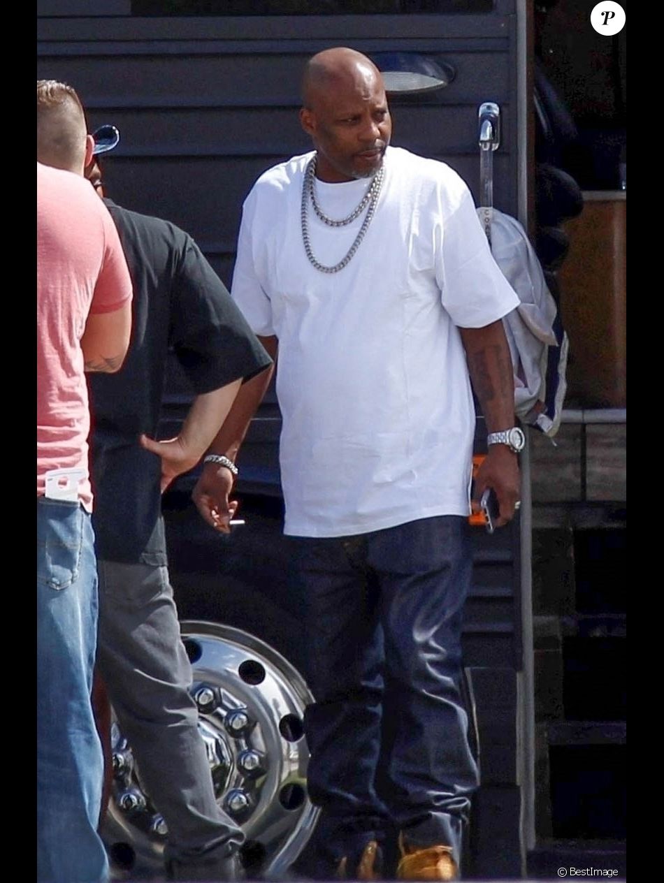 Exclusif - DMX arrive au festival "Coachella 2019" à Indio, le 20 avril 2019.