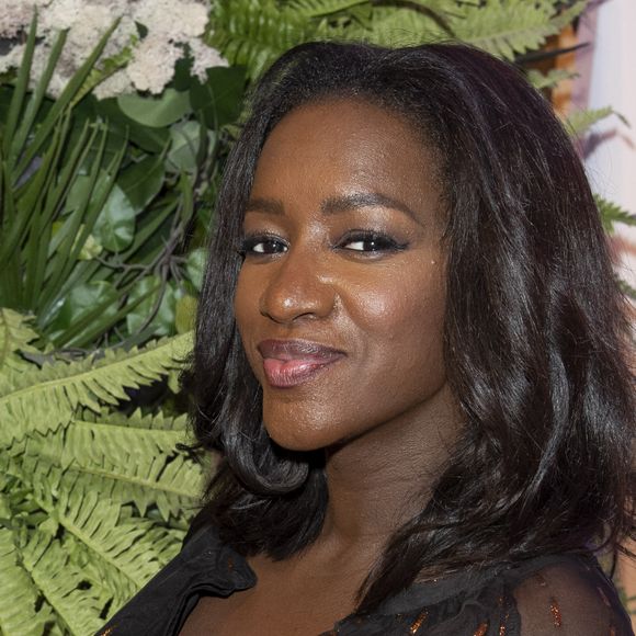 Hapsatou Sy (enceinte de son deuxième enfant) - Inauguration du Concept Store Maison 123 Paris et HapsatouSy rue de la Chaussée d'Antin dans le 9ème arrondissement de Paris, France, le 19 septembre 2019. © Pierre Perusseau/Bestimage