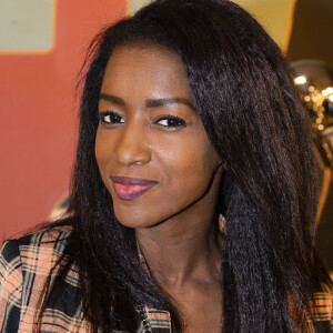 Hapsatou Sy - à l'ouverture de "L'atelier 55" dans le 7ème arrondissement de Paris, France, le 18 octobre 2018. © Pierre Perusseau/Bestimage
