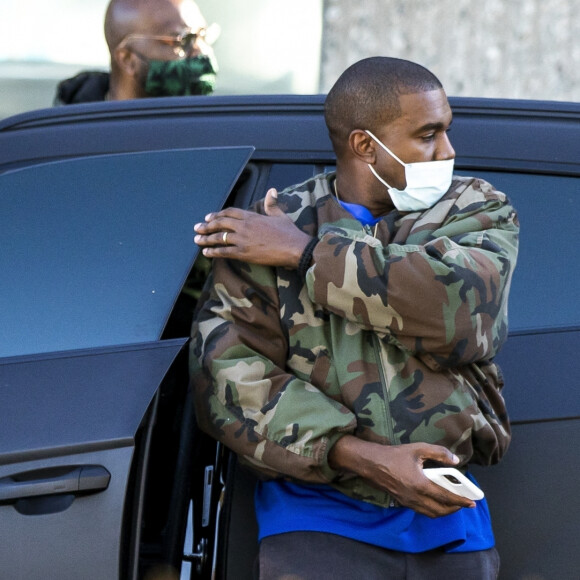 Exclusif - Kanye West à Los Angeles, le 14 novembre 2020.