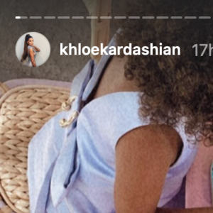 True Thompson et sa cousine Stormi (la fille de Kylie Jenner et Travis Scott) lors de sa fête d'anniversaire, le 12 avril 2021.