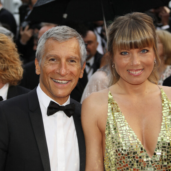 Nagui et sa femme Mélanie Page à la première de "Les Plus Belles Années d'une Vie" lors du 72ème Festival International du Film de Cannes, le 18 mai 2019. © Denis Guignebourg/Bestimage