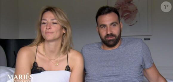 Laure et Matthieu dans "Mariés au premier regard", sur M6