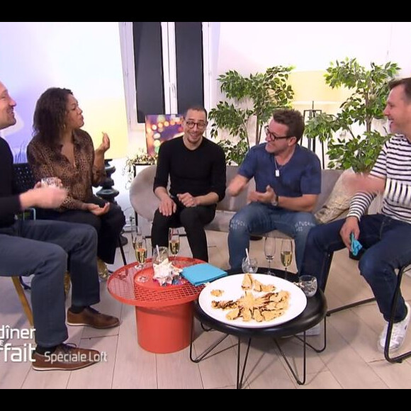 "Un dîner presque parfait" en l'honneur de "Loft Story" pour les 20 ans de l'émission - 15 avril 2021, sur W9