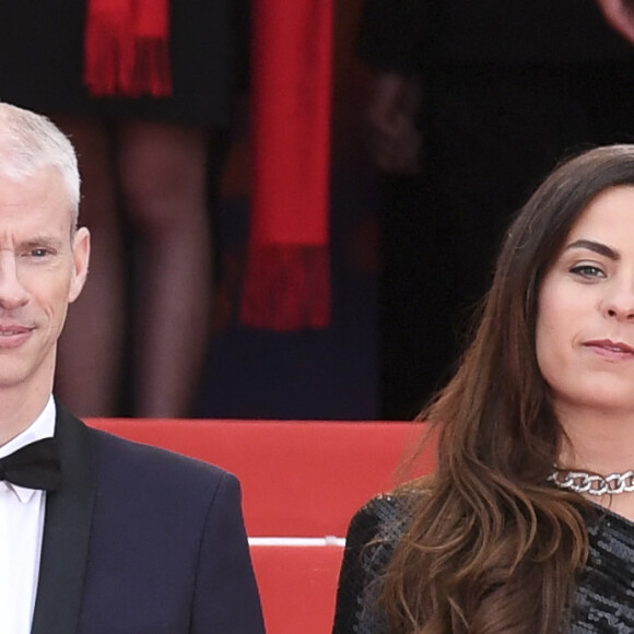 Franck Riester, Anouchka Delon - Montée des marches du film "A Hidden Life" lors du 72ème Festival International du Film de Cannes, le 19 mai 2019.