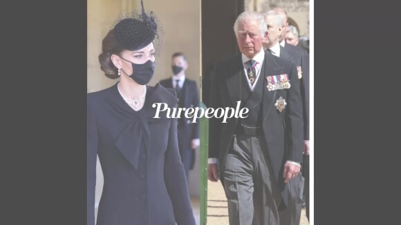 Kate Middleton soutenant le prince Charles : touchant moment de réconfort aux obsèques