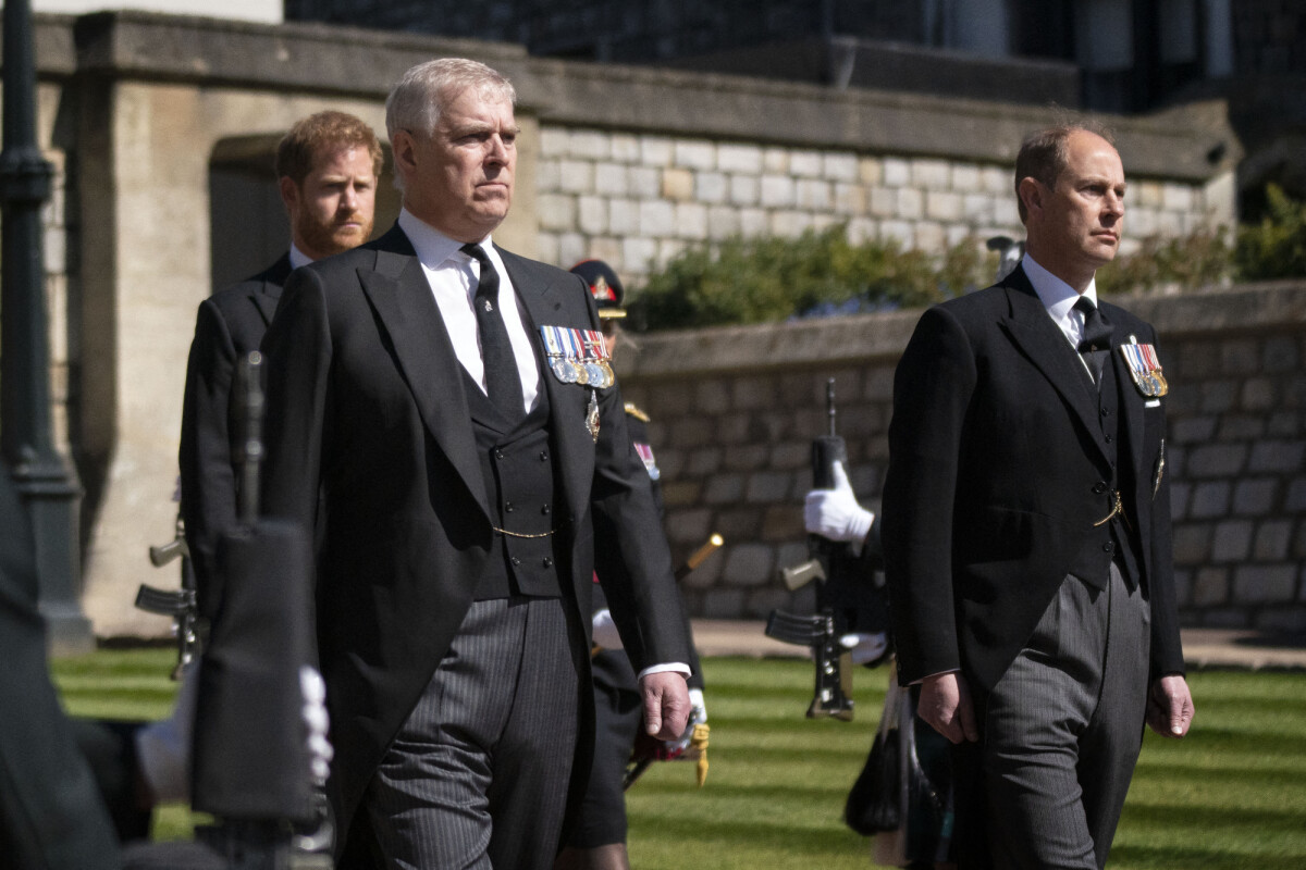 Photo Le prince Harry, duc de Sussex, Le prince Andrew, duc d'York