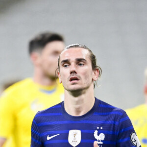 Antoine Griezmann - Match de football : Eliminatoires coupe du monde 2022 entre la France et l'Ukraine, au stade de France à Paris le 24 mars 2021. © JB Autissier / Panoramic / Bestimage