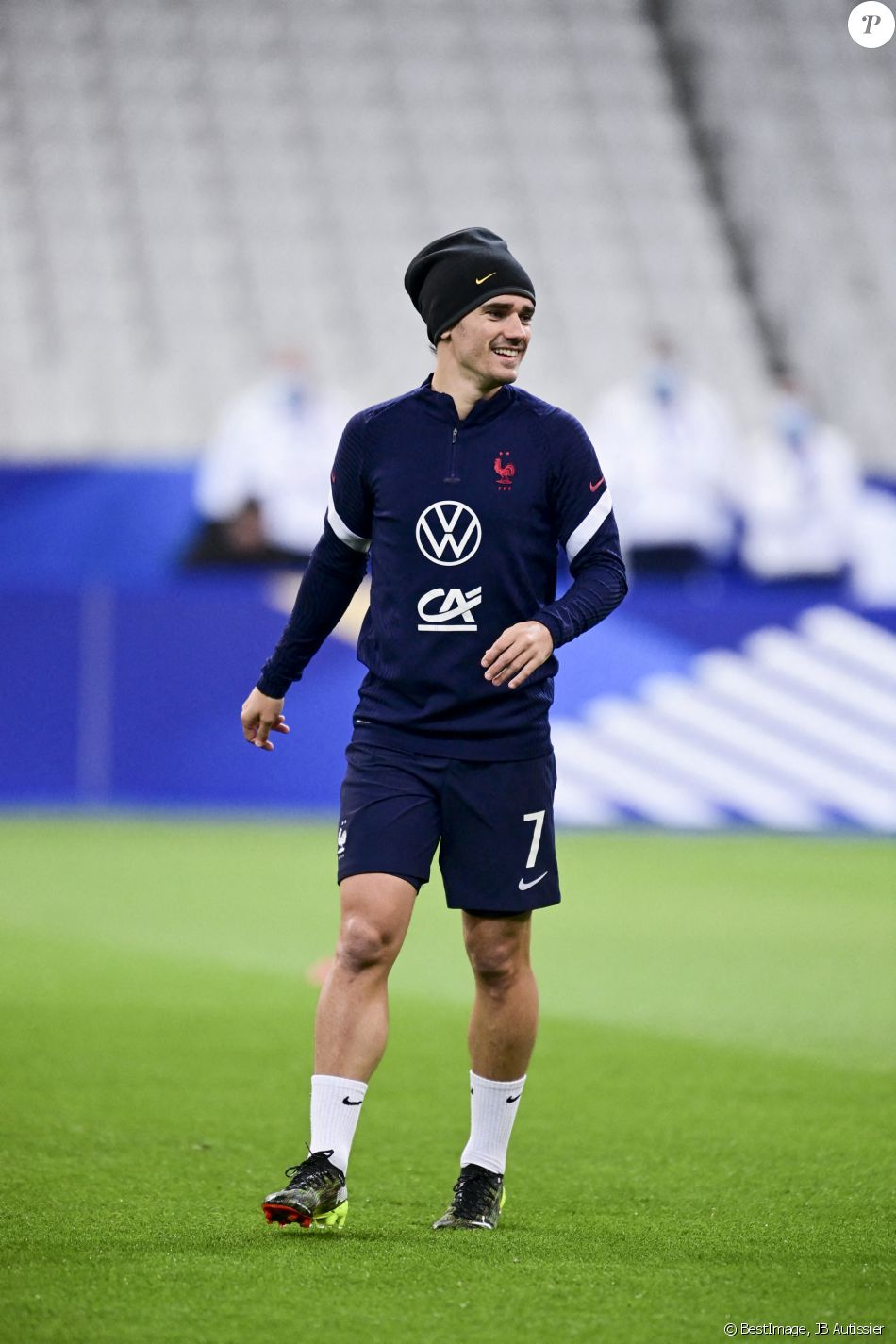 Antoine Griezmann - Match de football : Eliminatoires coupe du monde 2022 entre la France et l'Ukraine, au stade de France à Paris le 24 mars 2021. © JB Autissier / Panoramic / Bestimage