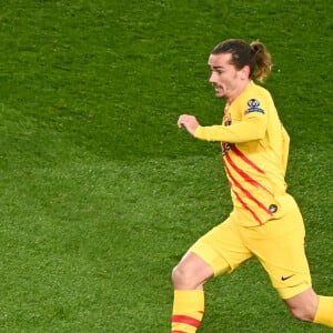 Antoine Griezmann - Match de football en 1/8ème finale de ligue des champion entre le Paris Saint Germain et Barcelone au parc des Princes à Paris, le 10 mars 2021. © Anthony Bibard/FEP/ Panoramic / Bestimage