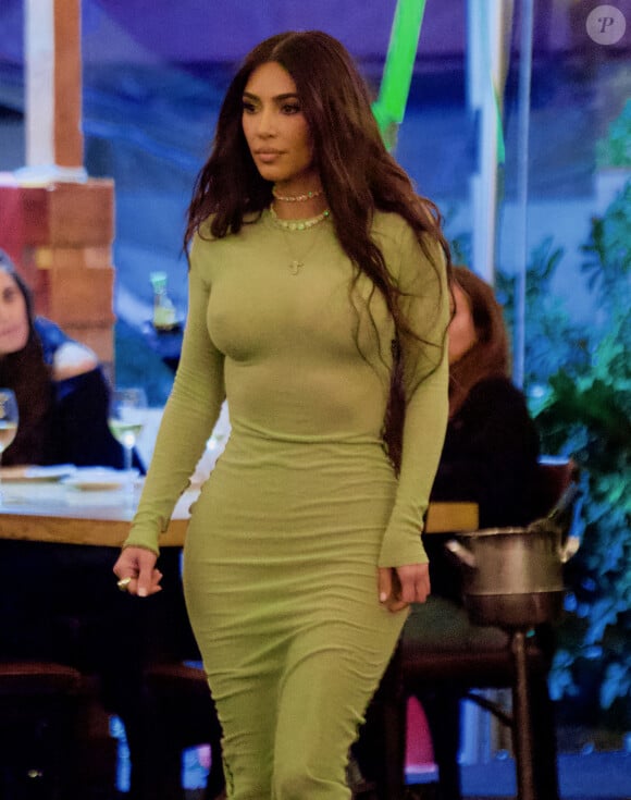 Kim Kardashian à Beverly Hills, le 24 février 2021.