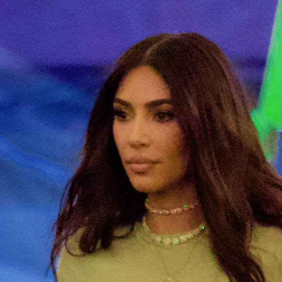 Kim Kardashian à Beverly Hills, le 24 février 2021.