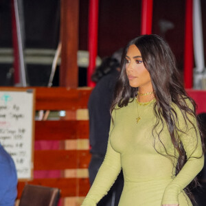 Kim Kardashian à Beverly Hills, le 24 février 2021.