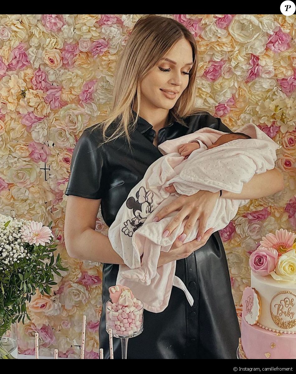 Camille Froment (Les Marsellais) a accueilli une petite fille avec son compagnon, le rappeur Dadinho - Instagram