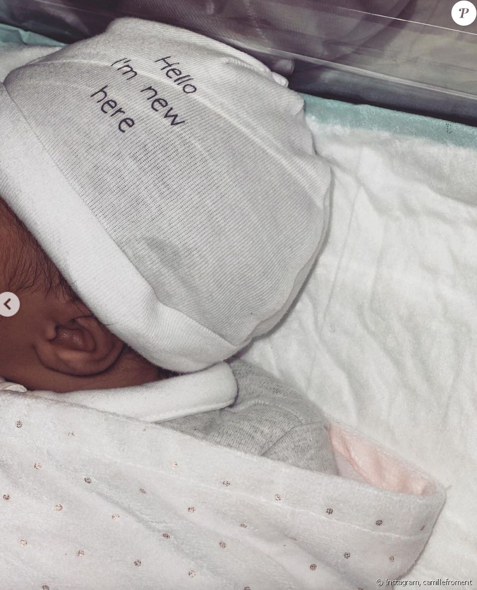 Camille Froment partage une nouvelle image de sa fille sur Instagram après son accouchement