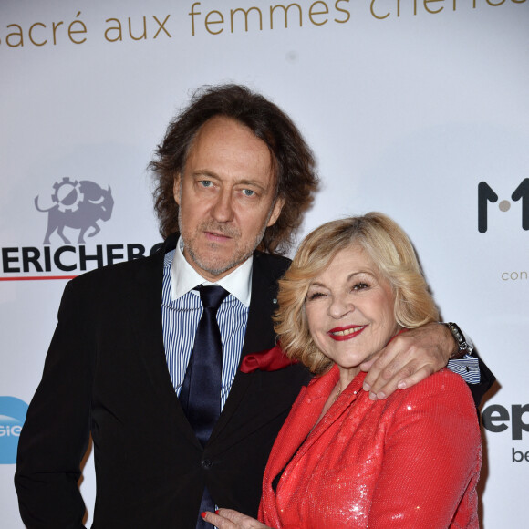Nicoletta et son mari Jean-Christophe Molinier - Gala Mawoma à la Conciergerie de Paris, le 9 mars 2020. © Giancarlo Gorassini/Bestimage