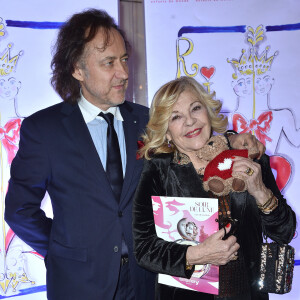 Nicoletta et son mari Jean-Christophe Molinier - Gala du Coeur dans la salle Gaveau de Paris. Le 28 janvier 2020. © Giancarlo Gorassini/Bestimage