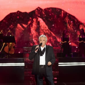 Exclusif - Michel Sardou - Enregistrement de l'émission "Dernier Show" de Michel Sardou au Palais des Sports à Paris. Le 12 septembre 2017 © Pierre Perusseau / Bestimage