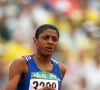 Marie José Pérec aux Jeux Olympiques d'Atlanta en 1996.