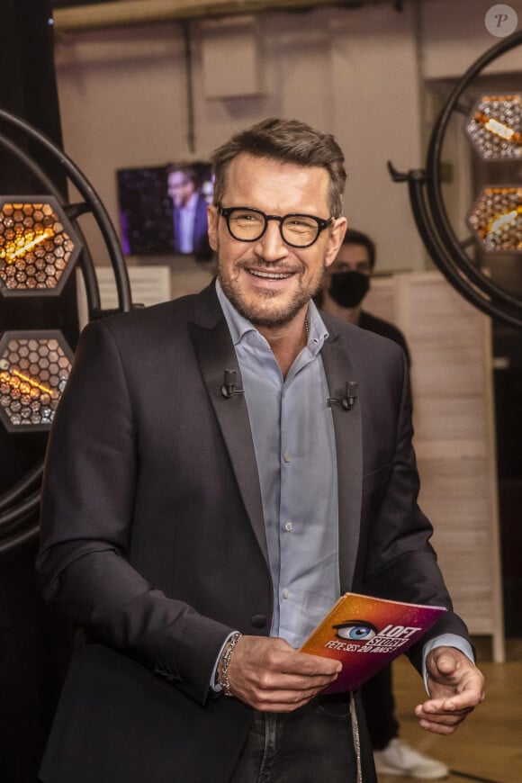 Exclusif - Benjamin Castaldi - Enregistrement de l'émission "Les 20 ans du Loft", diffusée en direct sur C8 et présentée par B.Castaldi, à Paris. Le 8 avril 2021 © Jack Tribeca / Bestimage 