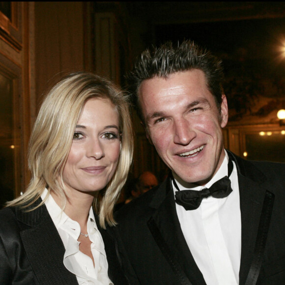 Benjamin Castaldi et son ex-femme Flavie Flament au Chateau de Versailles