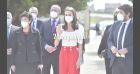 Letizia d'Espagne : Look écarlate et bouffant, la reine surprend loin de Madrid