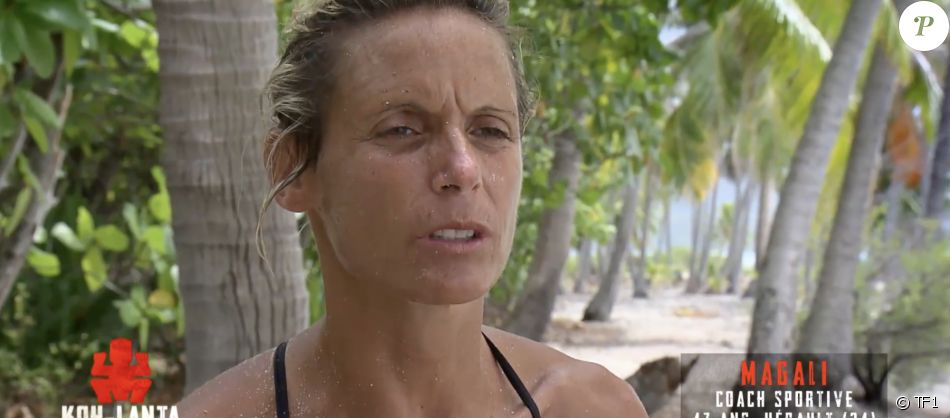 Magali dans "Koh-Lanta, Les Armes secrètes" sur TF1.