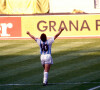 Diego Maradona - Argentine - Coupe du Monde 1990 - action largeur archives joie . © FEP / Panoramic / Bestimage