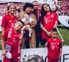 Franck Ribéry avec sa femme Wahibaa et leurs cinq enfants (Hiziya, Shahinez, Seïf el Islam, Mohammed et Keltoum). Le 19 mai 2019.