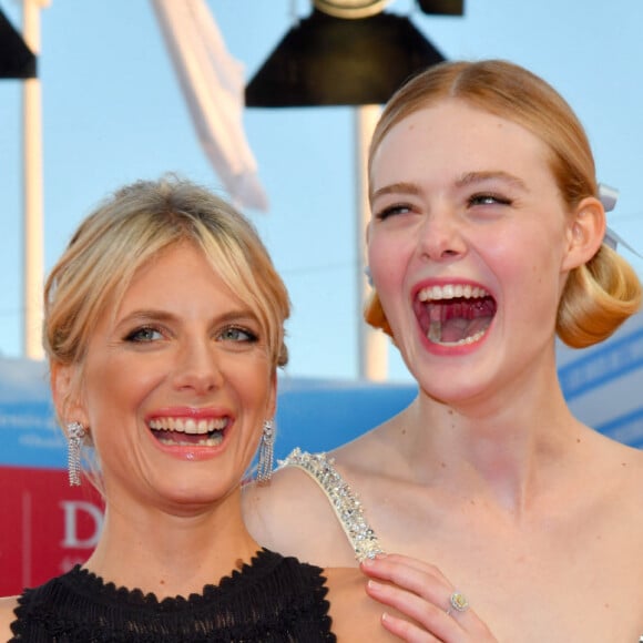 Mélanie Laurent (bijoux Cartier), Elle Fanning - Projection du film 'Galveston' réalisé par M. Laurent (bijoux Cartier) lors du 44éme Festival du Cinéma Américain de Deauville le 1er septembre 2018.