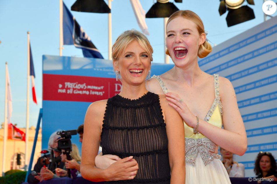 Mélanie Laurent (bijoux Cartier), Elle Fanning - Projection du film 'Galveston' réalisé par M. Laurent (bijoux Cartier) lors du 44éme Festival du Cinéma Américain de Deauville le 1er septembre 2018.