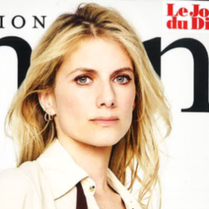 Mélanie Laurent dans le magazine "Version Femina" du 3 mai 2021.