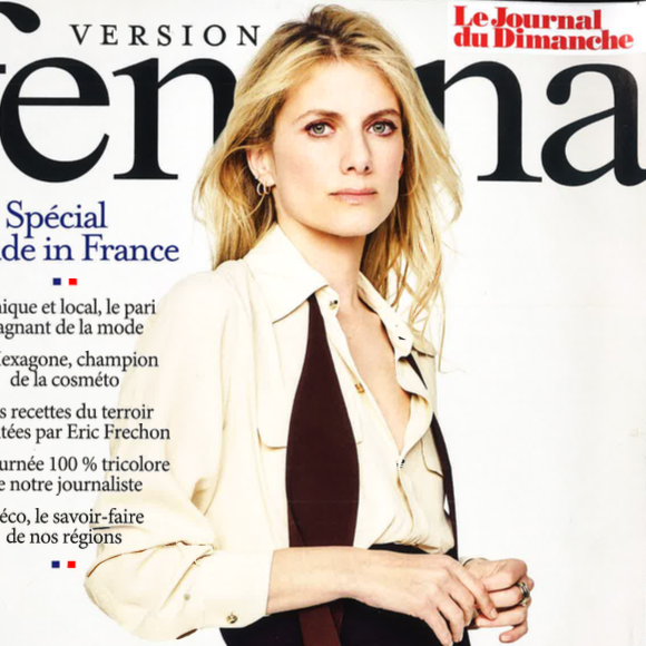 Mélanie Laurent dans le magazine "Version Femina" du 3 mai 2021.