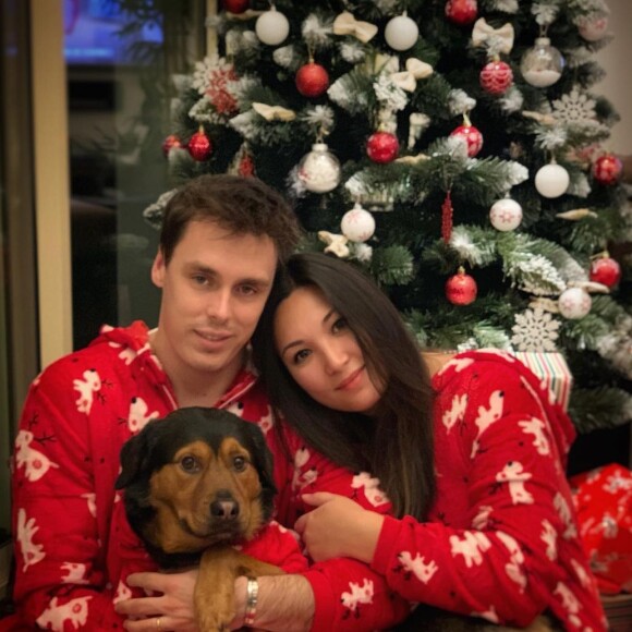 Louis Ducruet et sa femme Marie sur Instagram, décembre 2020.
