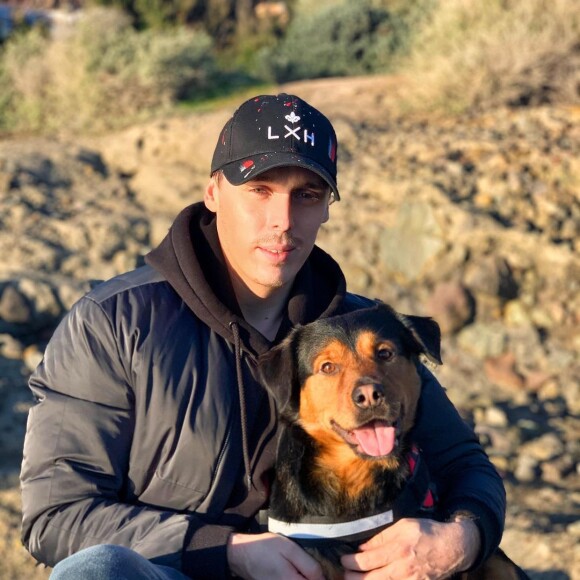 Louis Ducruet sur Instagram, janvier 2021.