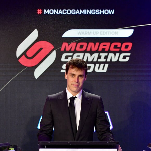 Exclusif - Louis Ducruet durant la finale Fortnite du Monaco Gaming Show qui se déroule à Monaco le 18 décembre 2020 avec 100 des meilleurs joueurs mondiaux. © Bruno Bebert / Bestimage