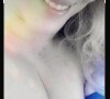 Loana a publié une photo de sa poitrine sur Instagram le 4 mai 2021.