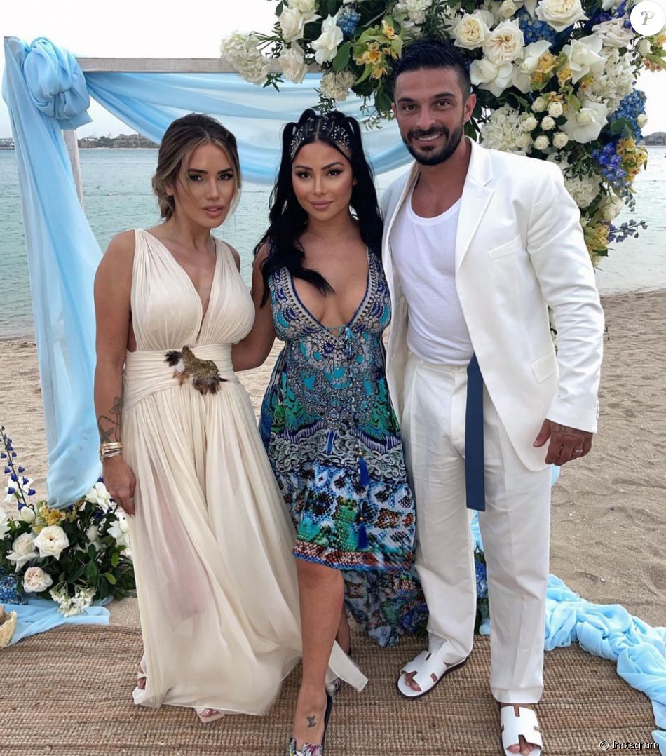 Julien Tanti et Manon Marsault ont renouvelé leurs voeux à Dubaï pour leurs deux ans de mariage, entourés de leurs proches - Instagram