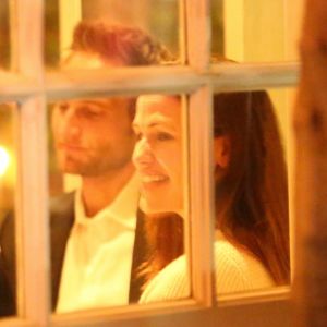 Exclusif - Jennifer Garner et son compagnon John Miller sont allés diner en amoureux au restaurant Giorgio Baldi à Santa Monica