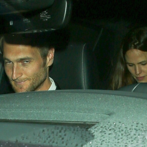 Exclusif - Jennifer Garner et son compagnon John Miller sont allés diner en amoureux au restaurant Giorgio Baldi à Santa Monica, le 27 février 2019