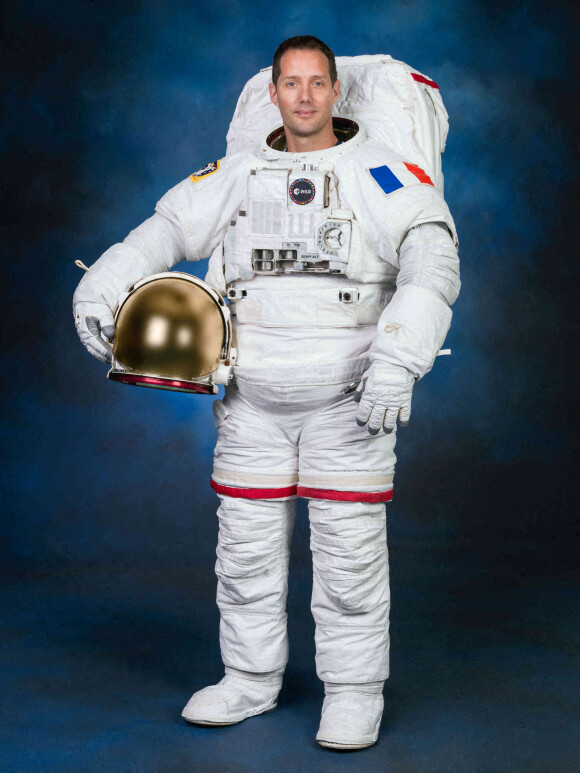 Thomas Pesquet, astronaute de l'Agence spatiale européenne et spécialiste de mission SpaceX Crew-2, à Houston, Texas, Etats-Unis. © Robert Markowitz/Nasa/Planet Pix/Zuma Press/Bestimage