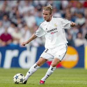 David Beckham sous le maillot du Real Madrid, en septembre 2003.