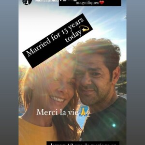 Melissa Theuriau et Jamel Debbouze fêtent 13 ans de mariage le 8 mai 2021. Instagram