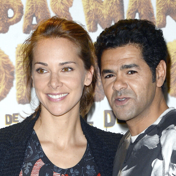 Jamel Debbouze et sa femme Mélissa Theuriau - Avant-première du film "Pourquoi j'ai pas mangé mon père" au Pathé Beaugrenelle à Paris, le 29 mars 2015.
