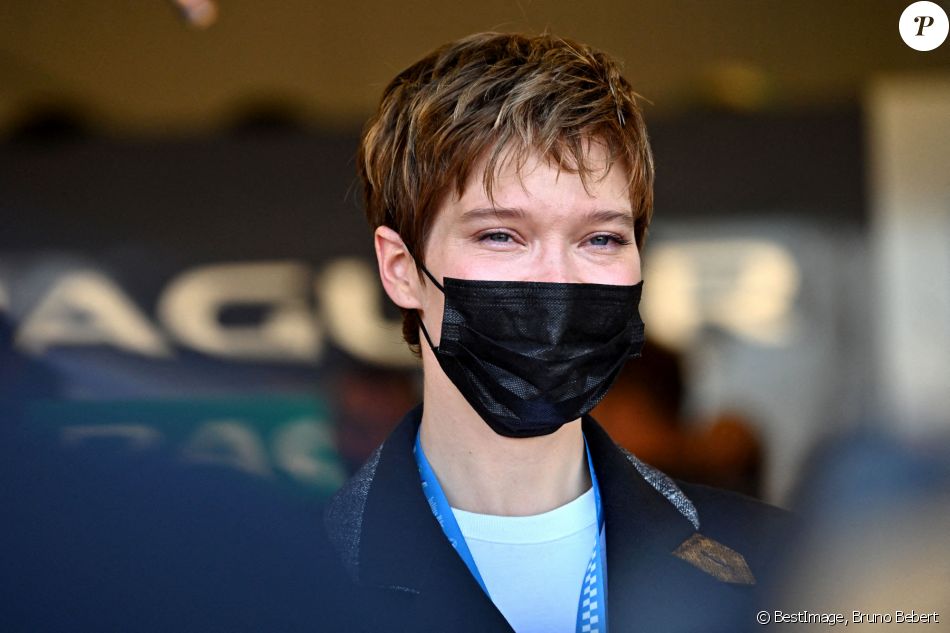 Léa Seydoux - People lors de la 4ème édition du E-Prix De Monaco 2021 le 8 mai 2021 © Bruno Bebert / Bestimage
