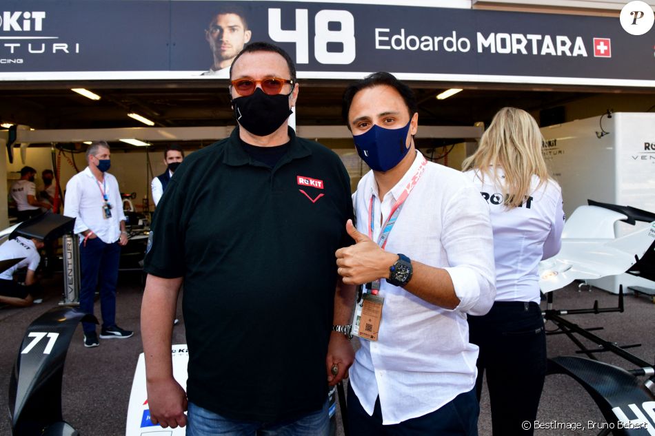 Gildo Pastor, Felipe Massa - People lors de la 4ème édition du E-Prix De Monaco 2021 le 8 mai 2021 © Bruno Bebert / Bestimage